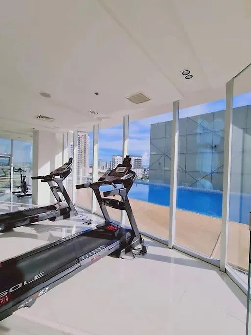 1Br Condo Beside Abreeza Mall, Davao City With 150 Mbps Wi-Fi Speed מלון דירות